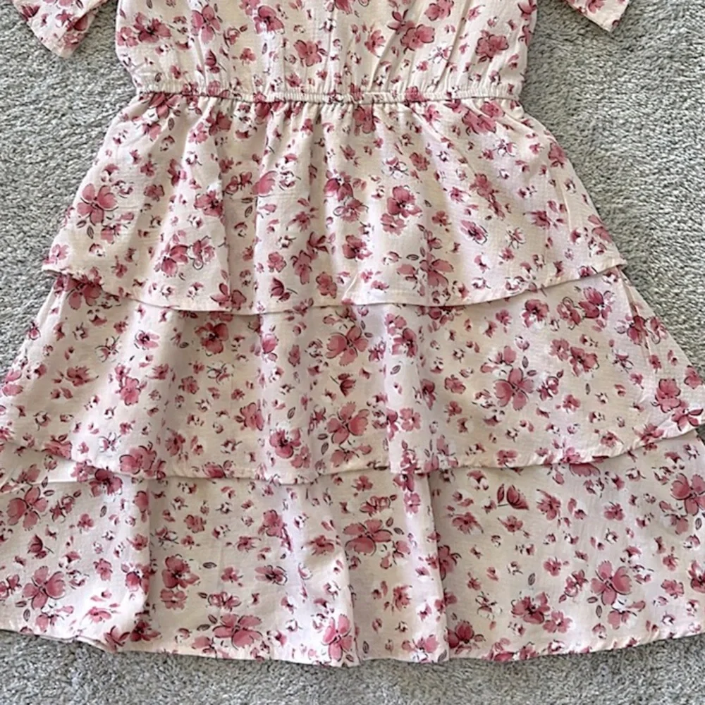 Hayden Girls Floral Pink Dress - Picture 7 of 8